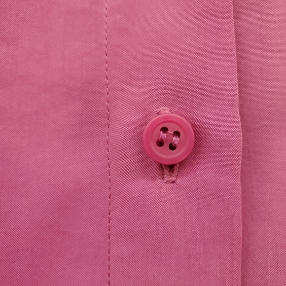 Liz Claiborne Button Down Pointed Collar Blouse - Picture 4 of 7